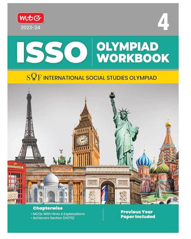 MTG International Social Studies Olympiad (ISSO) Workbook for Class 4 - Chapterwise MCQs, Previous Years Solved Paper & Achievers Section - ISSO Olympiad Books For 2023-2024 Exam